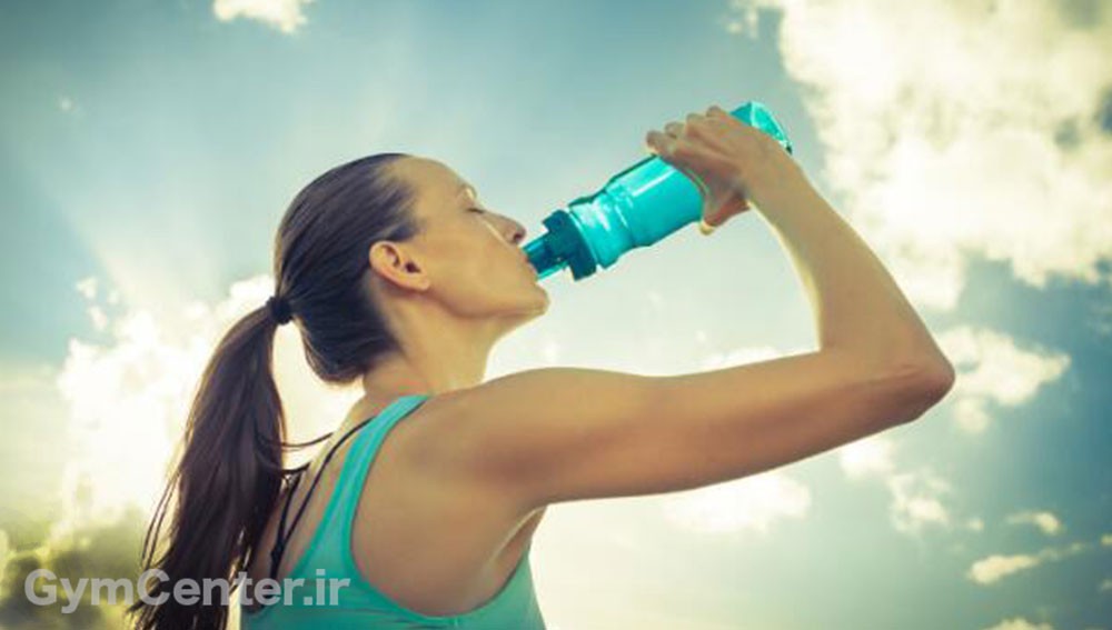 مقدار آب خوردن هنگام ورزش