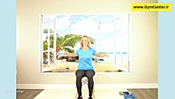 ۳۰ دقیقه ورزش نشسته روی صندلی در خانه برای سالمندان