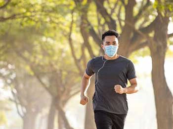 خطر استفاده از ماسک بهداشتی در هنگام ورزش