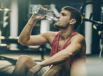 جیم سنتر | مقدار آب خوردن در هنگام ورزش